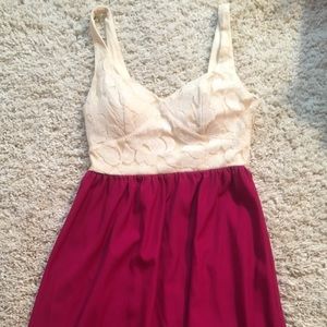 Sequin Hearts Dresses - Flowy two-toned high-low dress Sequin Hearts Dresses - Flowy two-toned high-low dress